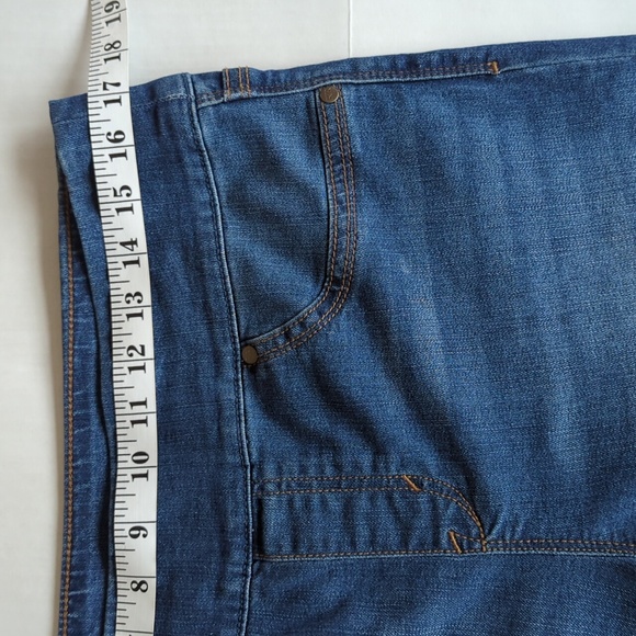 Kim Rogers Tummy Control Distressed High Rise Jeans 8 Average Blue - Picture 11 of 13